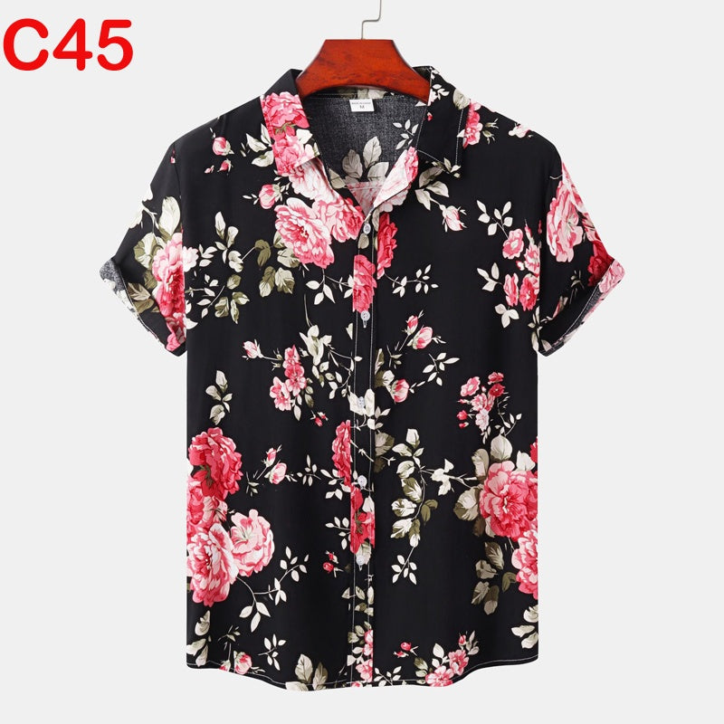 Men's New Fashion Printed Shirt