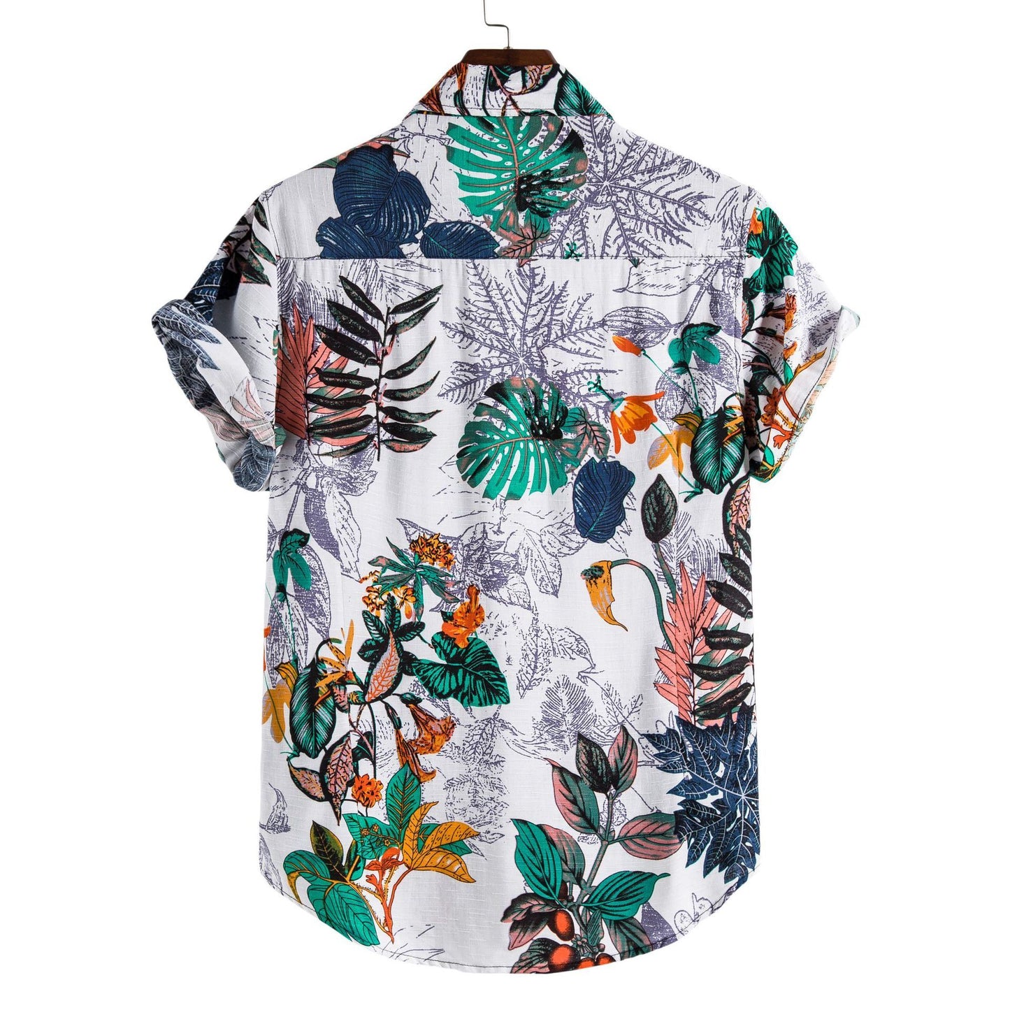Plus-Size Floral Shirt