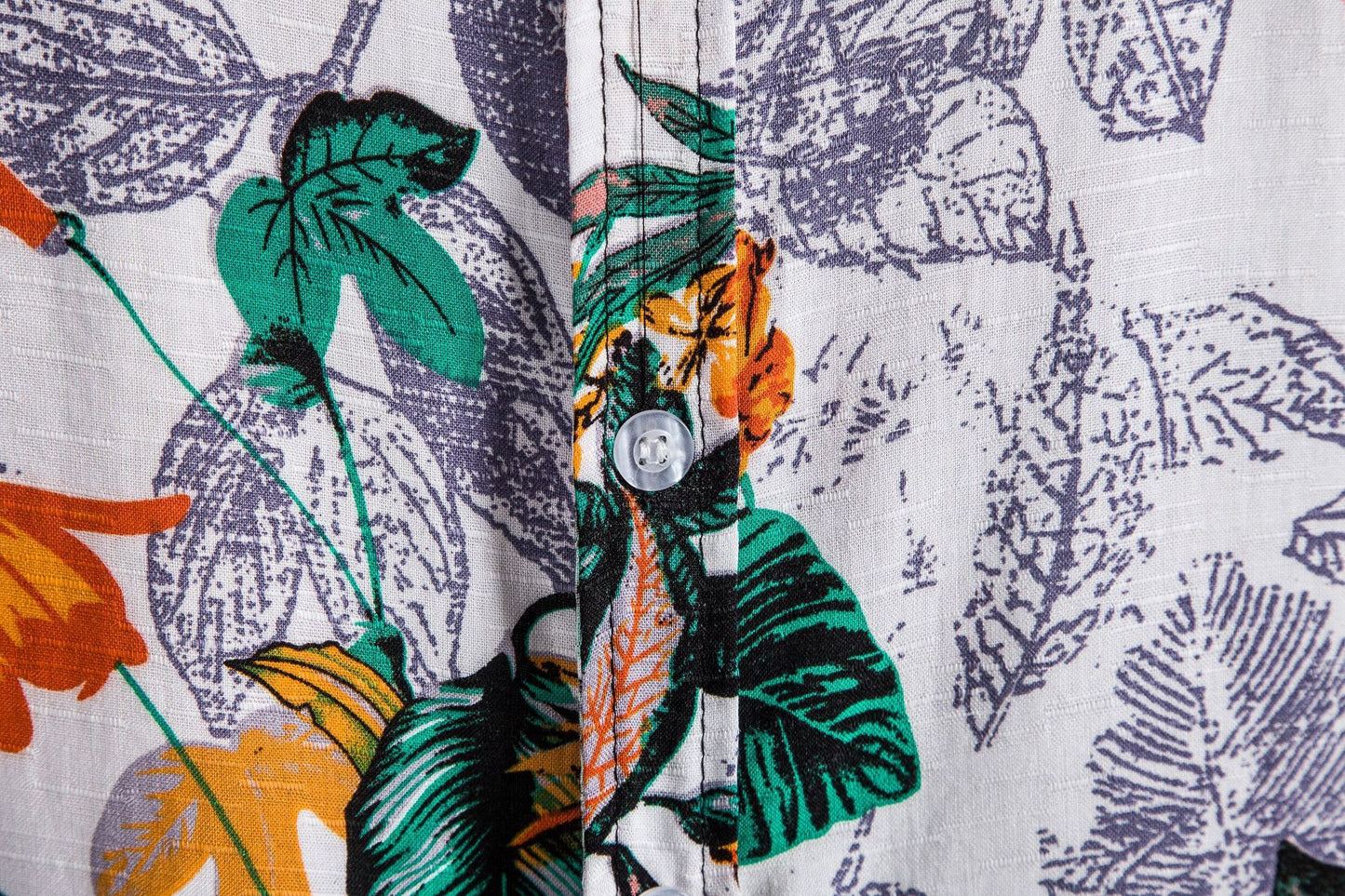 Plus-Size Floral Shirt