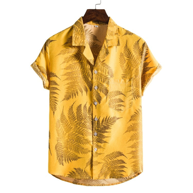 Printed Beach Shirt