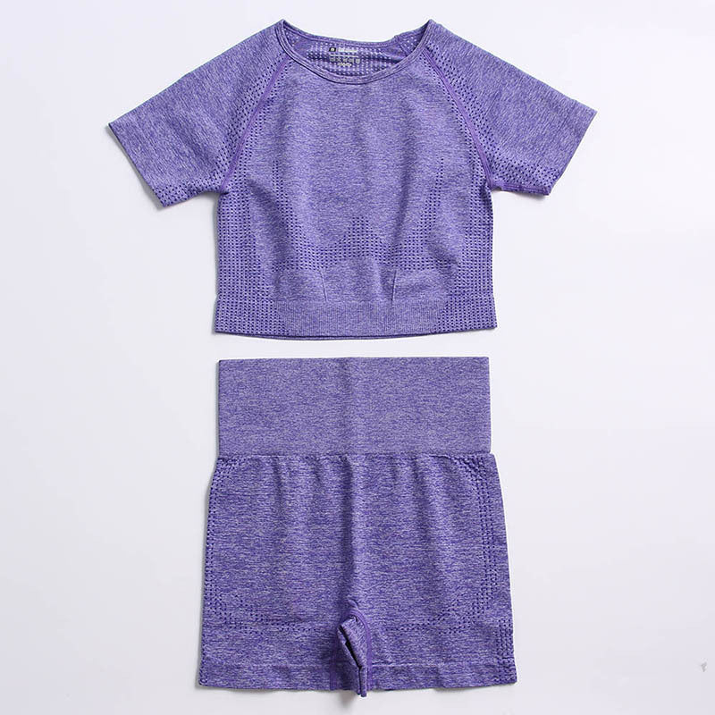 Seamless Knitted Yoga Clothes Women