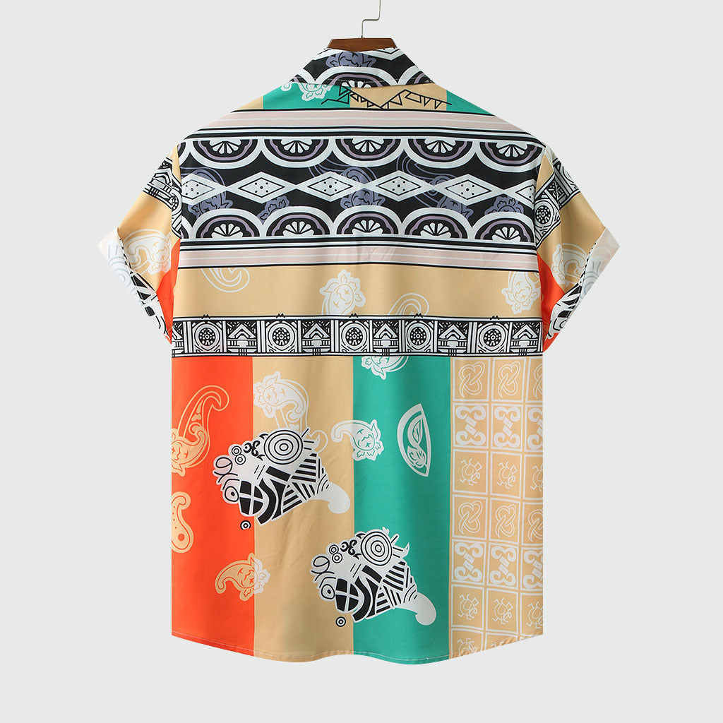 Loose short sleeve shirt