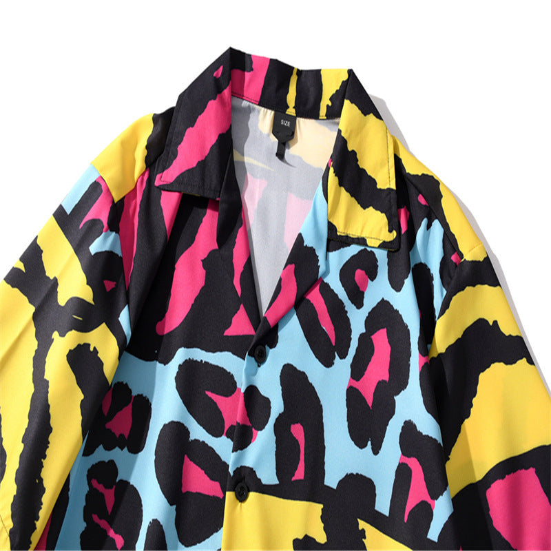 Beach short sleeve shirt