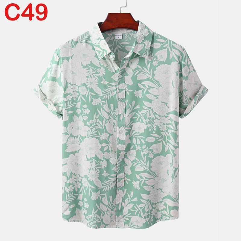Men's New Fashion Printed Shirt