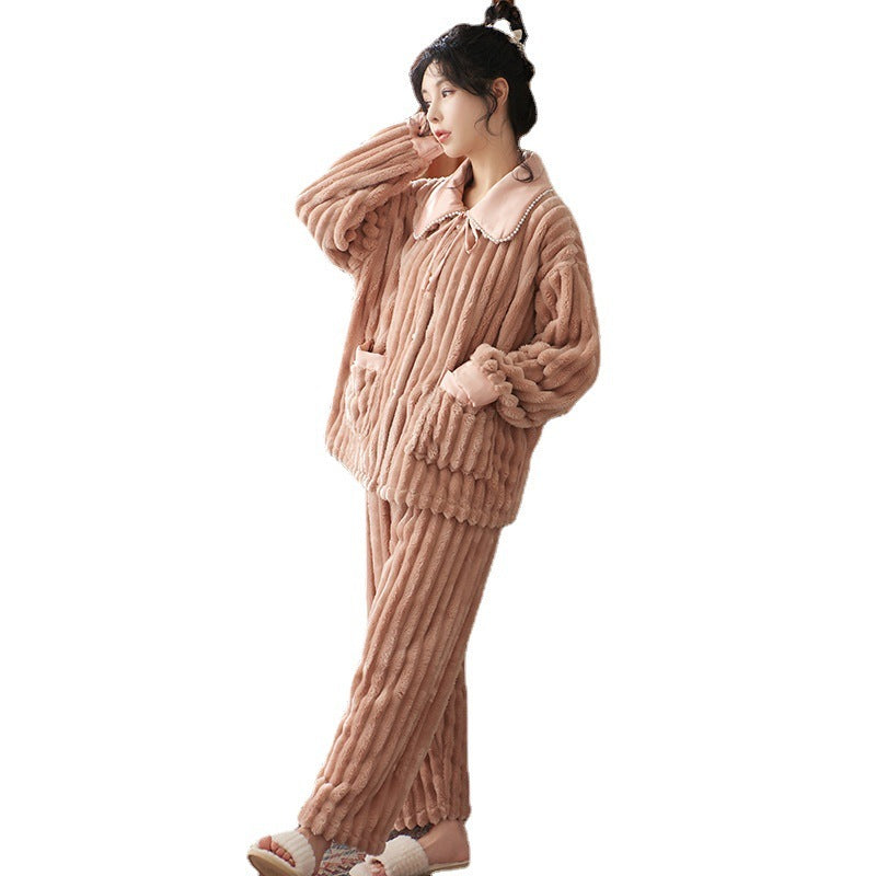 Flannel Pajama Set.