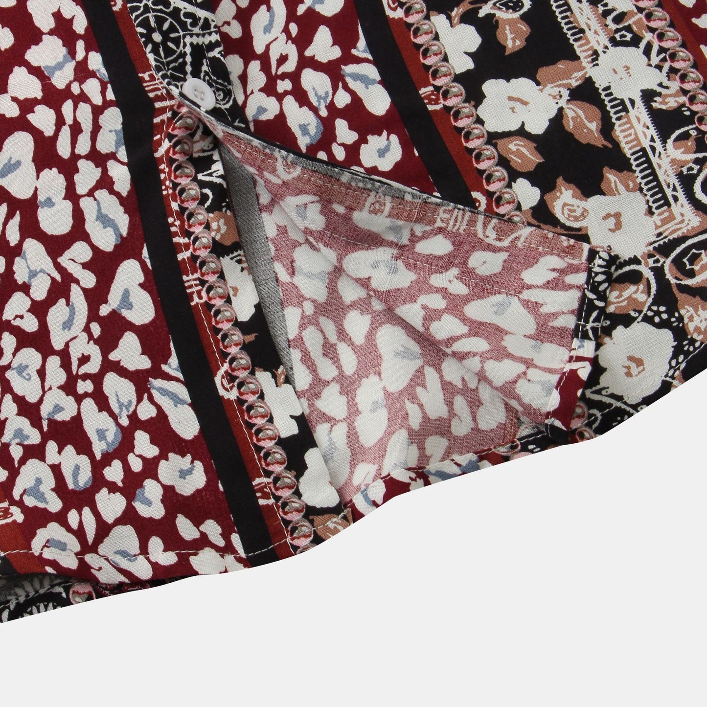 Floral Casual Men's Short Sleeve Shirt