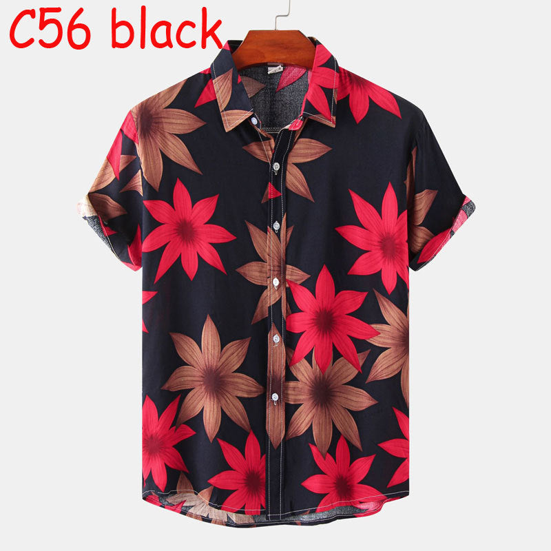 Men's New Fashion Printed Shirt