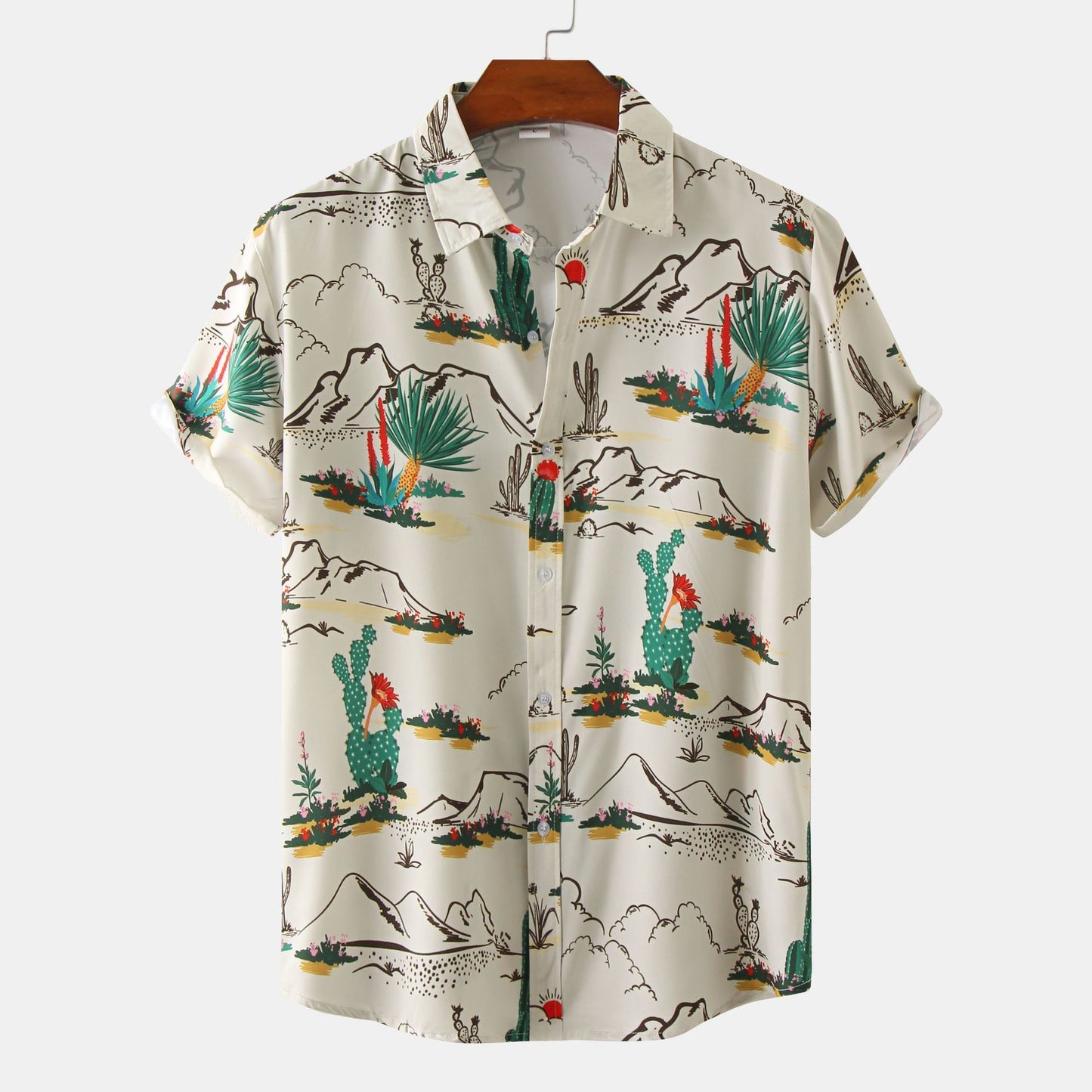 Fashion Casual Shirt Short Sleeve