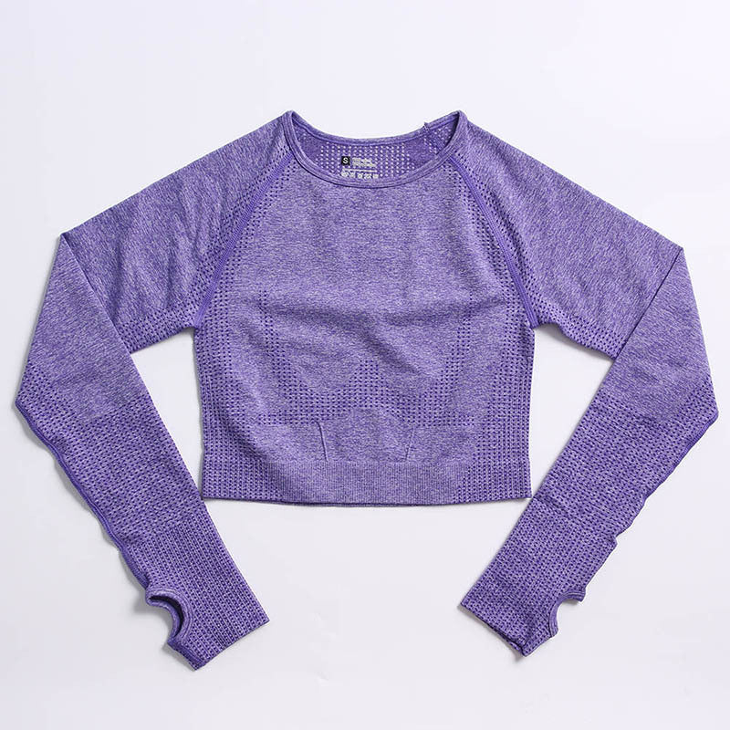 Seamless Knitted Yoga Clothes Women