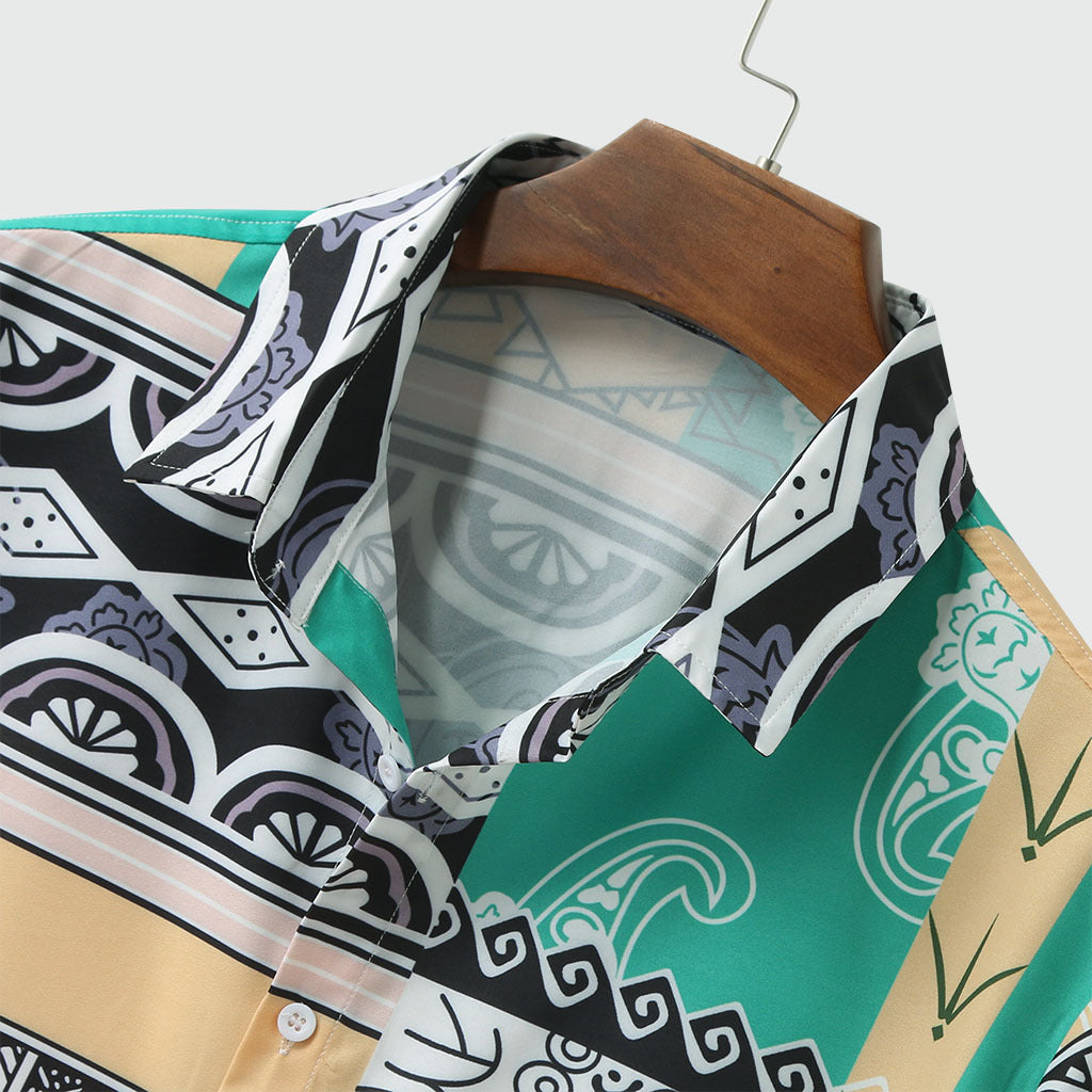 Loose short sleeve shirt