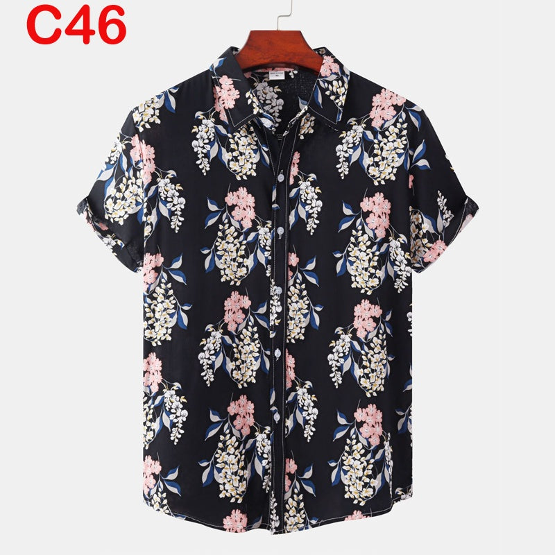 Men's New Fashion Printed Shirt