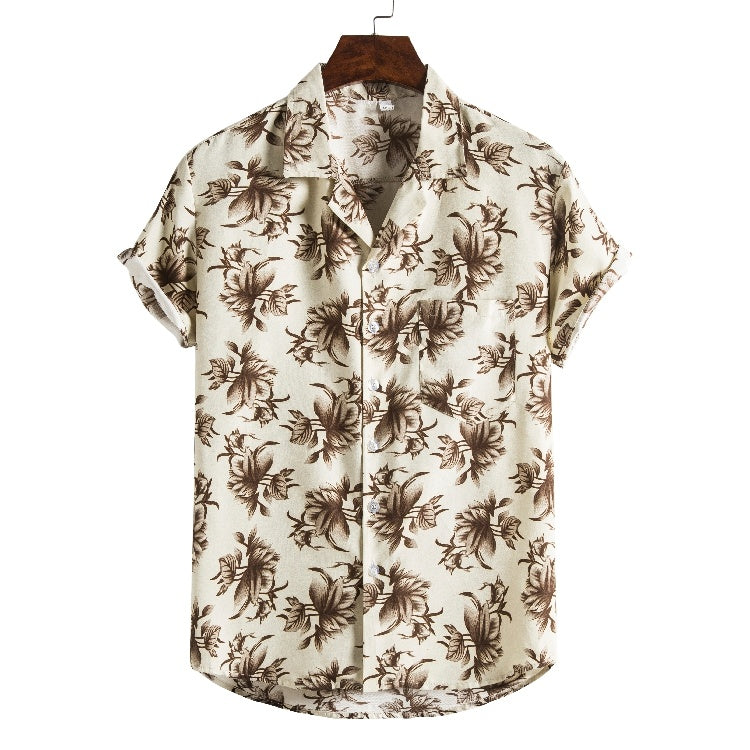 Printed Beach Shirt