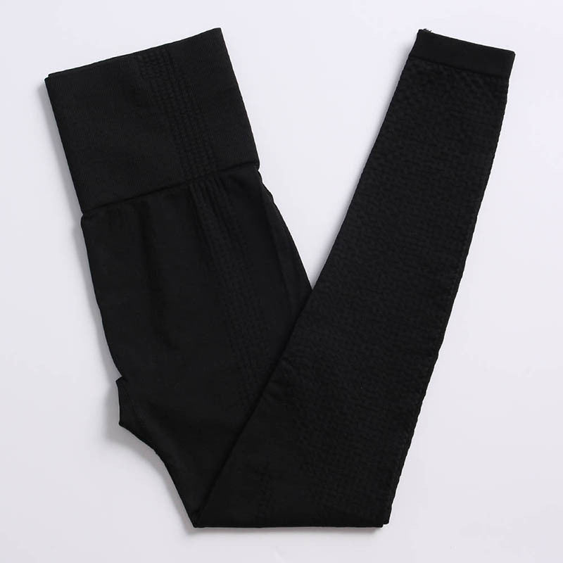 Seamless Knitted Yoga Clothes Women
