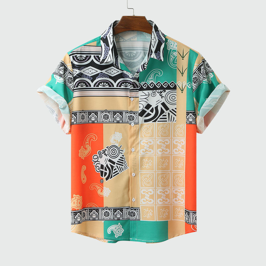 Loose short sleeve shirt