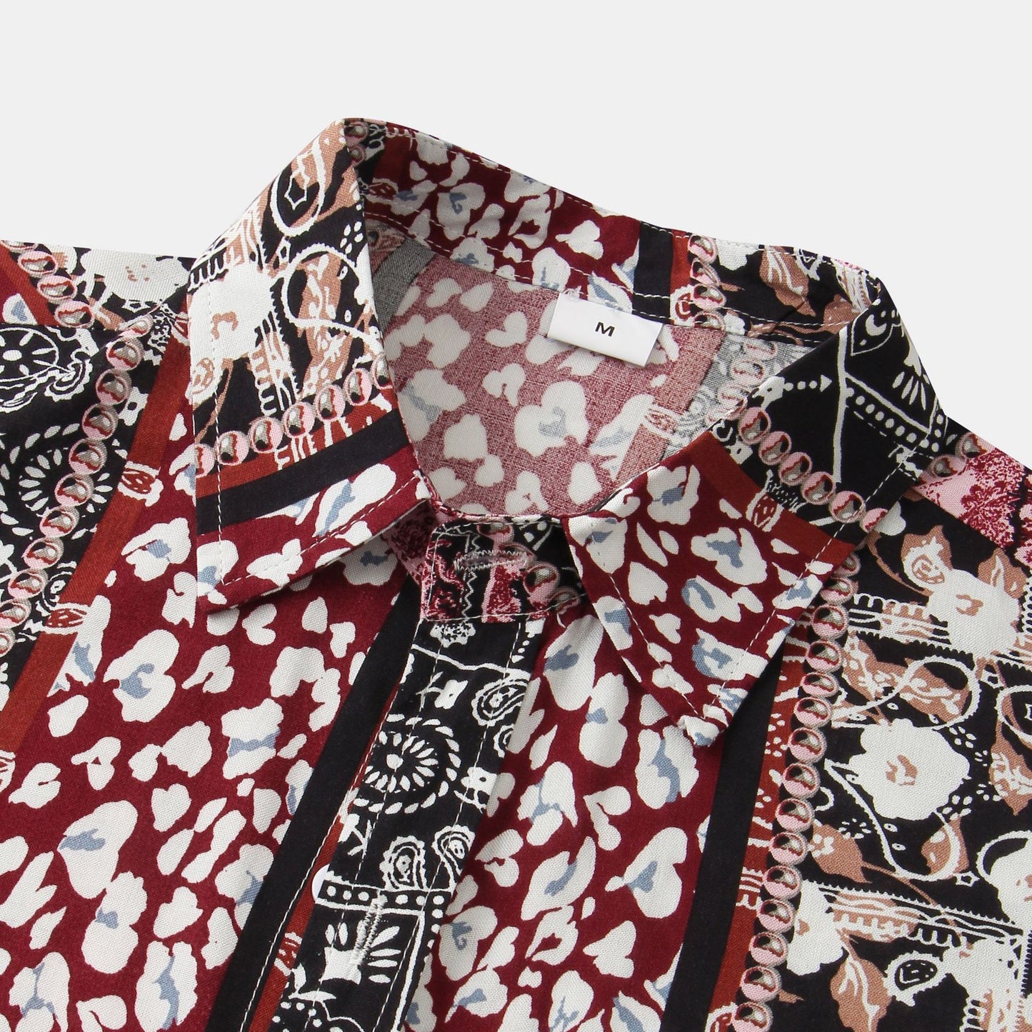 Floral Casual Men's Short Sleeve Shirt