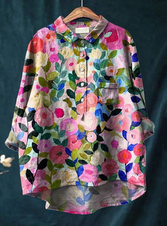 Flowers Women's Shirt