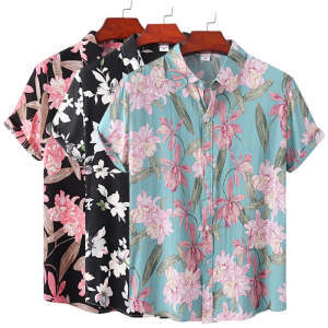 Men's New Fashion Printed Shirt