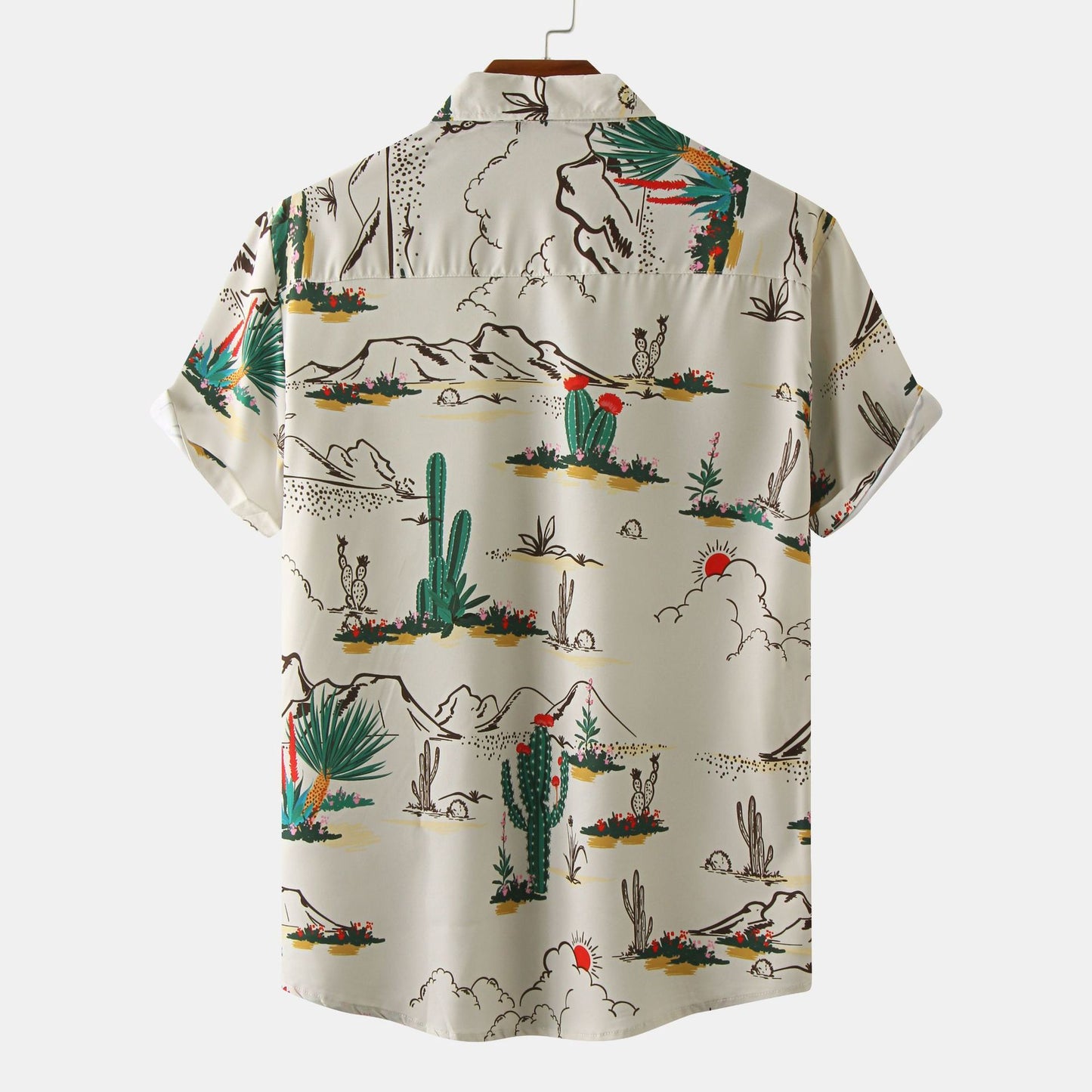 Fashion Casual Shirt Short Sleeve