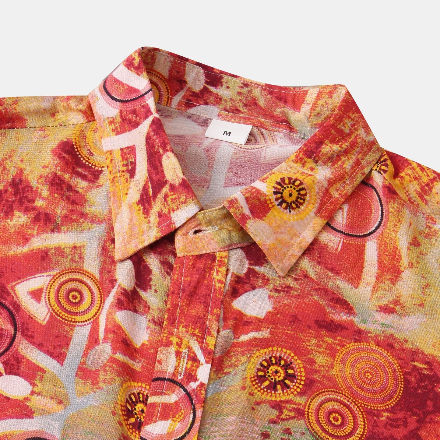 Floral Casual Men's Short Sleeve Shirt