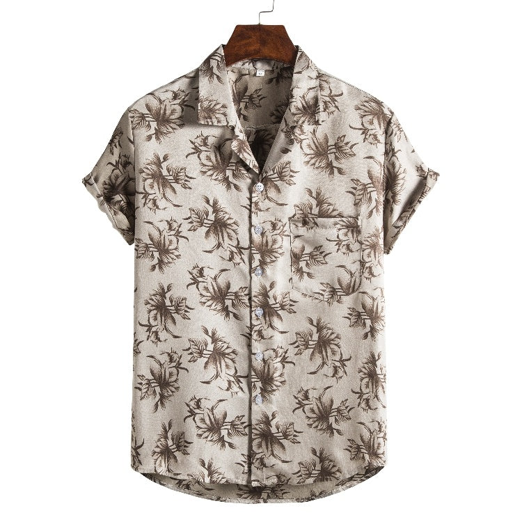 Printed Beach Shirt