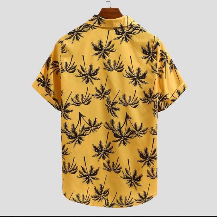 Hawaiian Print Short Sleeve Shirt