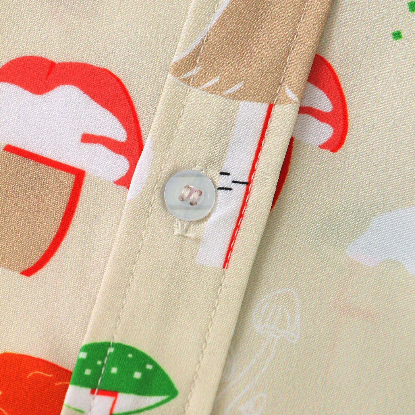Men's Casual Short Sleeve Printed Shirt