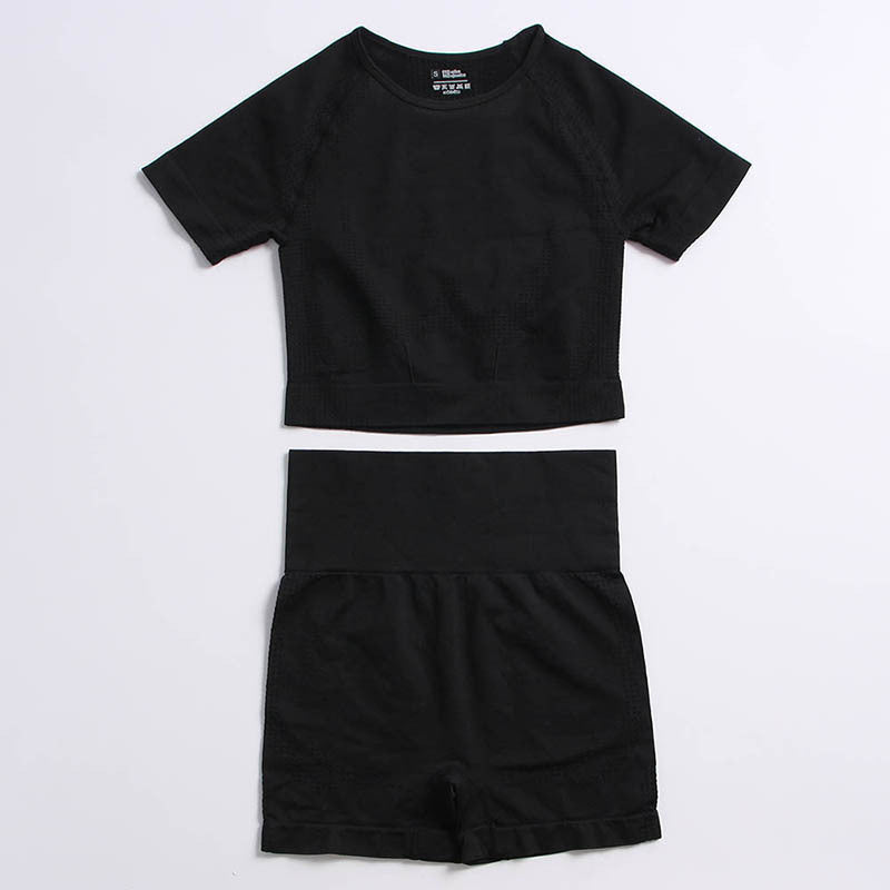Seamless Knitted Yoga Clothes Women