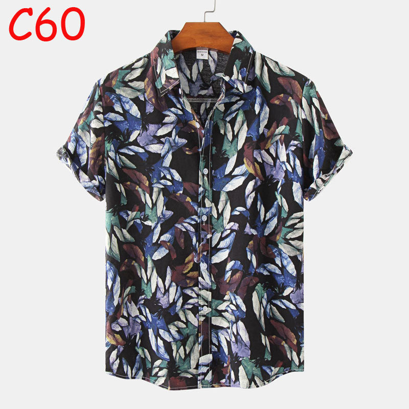 Men's New Fashion Printed Shirt