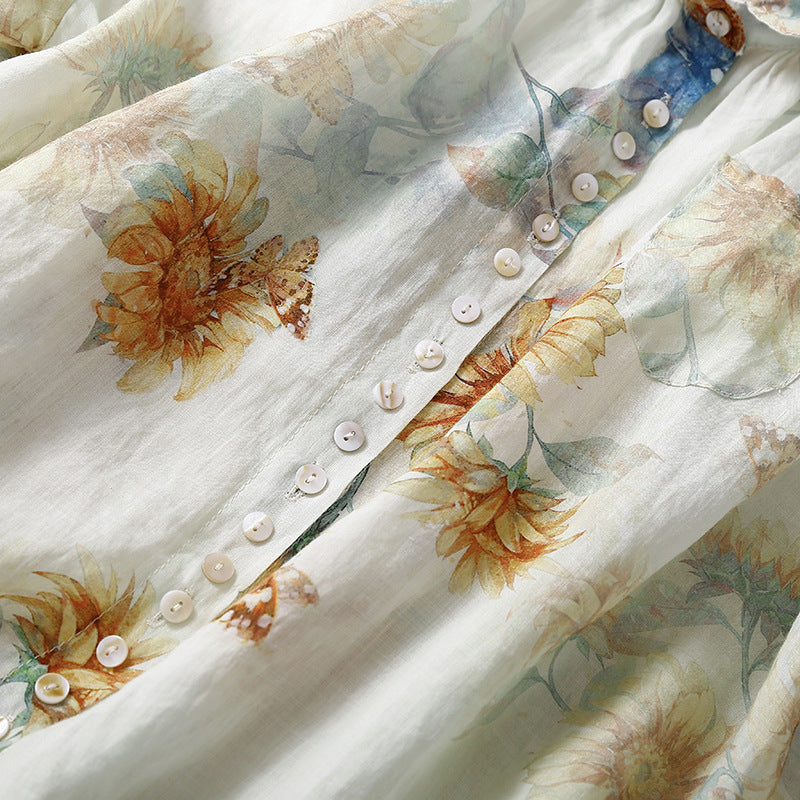 Linen Printed Shirt