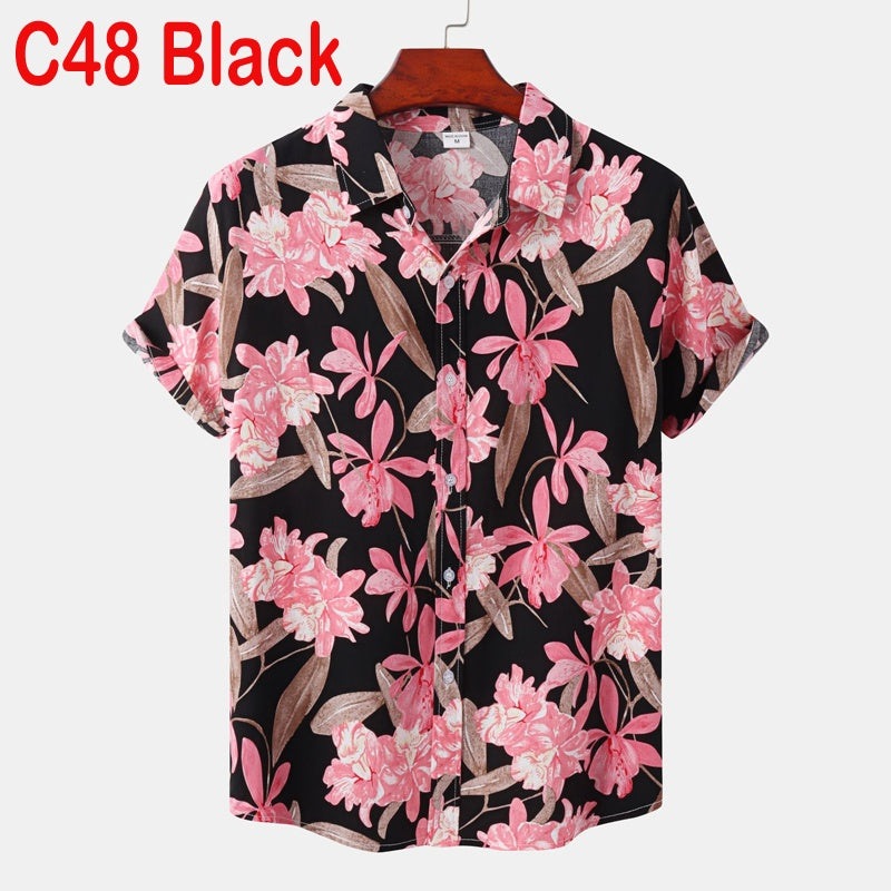 Men's New Fashion Printed Shirt