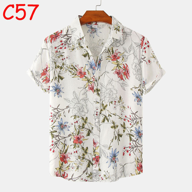 Men's New Fashion Printed Shirt
