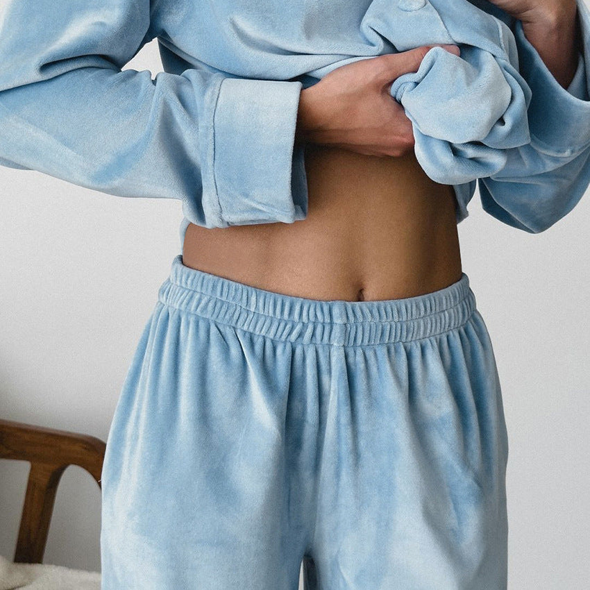 LOOSE PAJAMA SET.