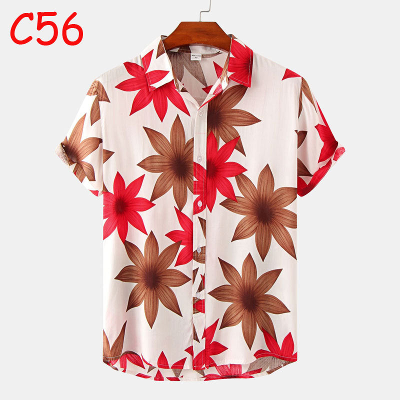 Men's New Fashion Printed Shirt