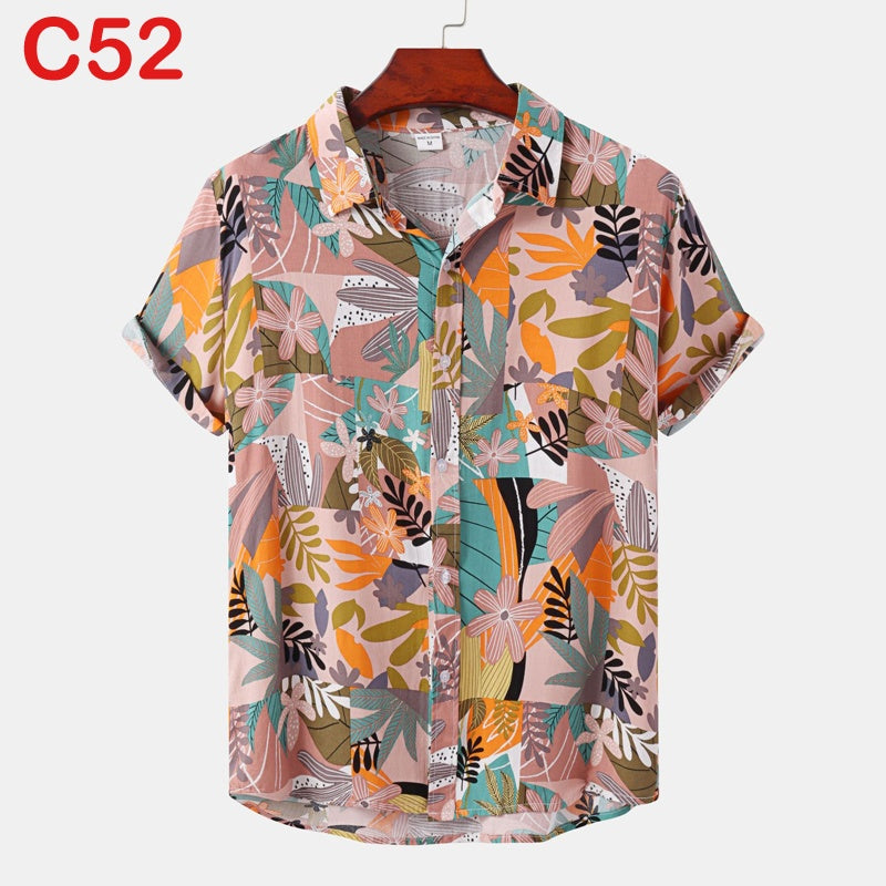 Men's New Fashion Printed Shirt