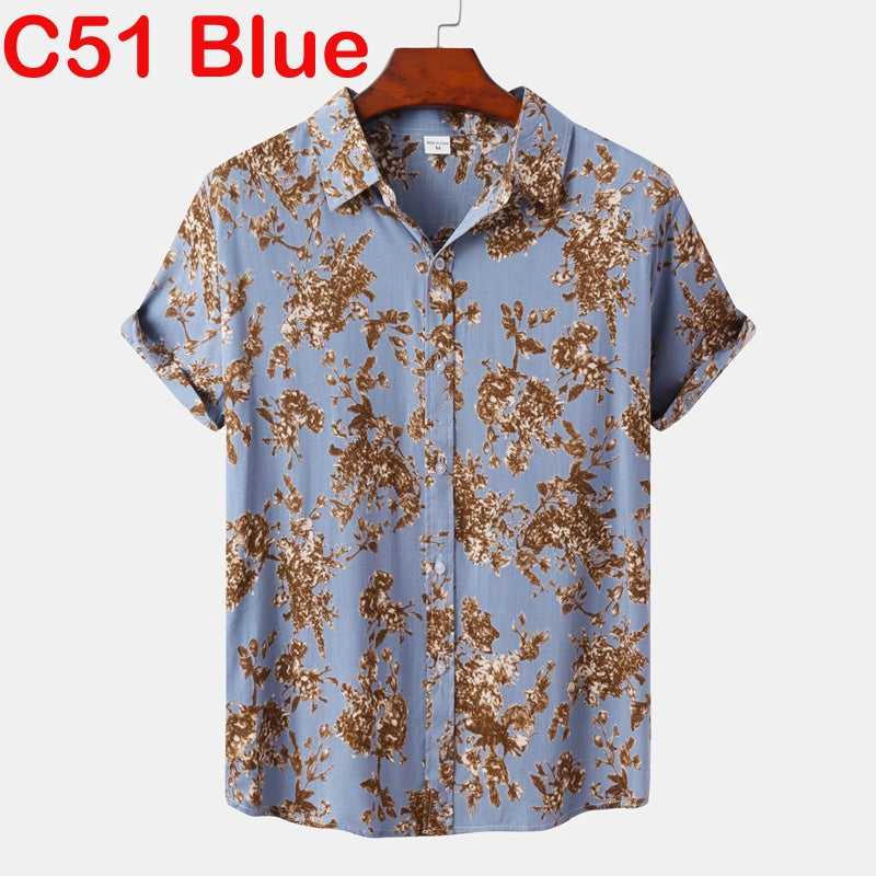 Men's New Fashion Printed Shirt
