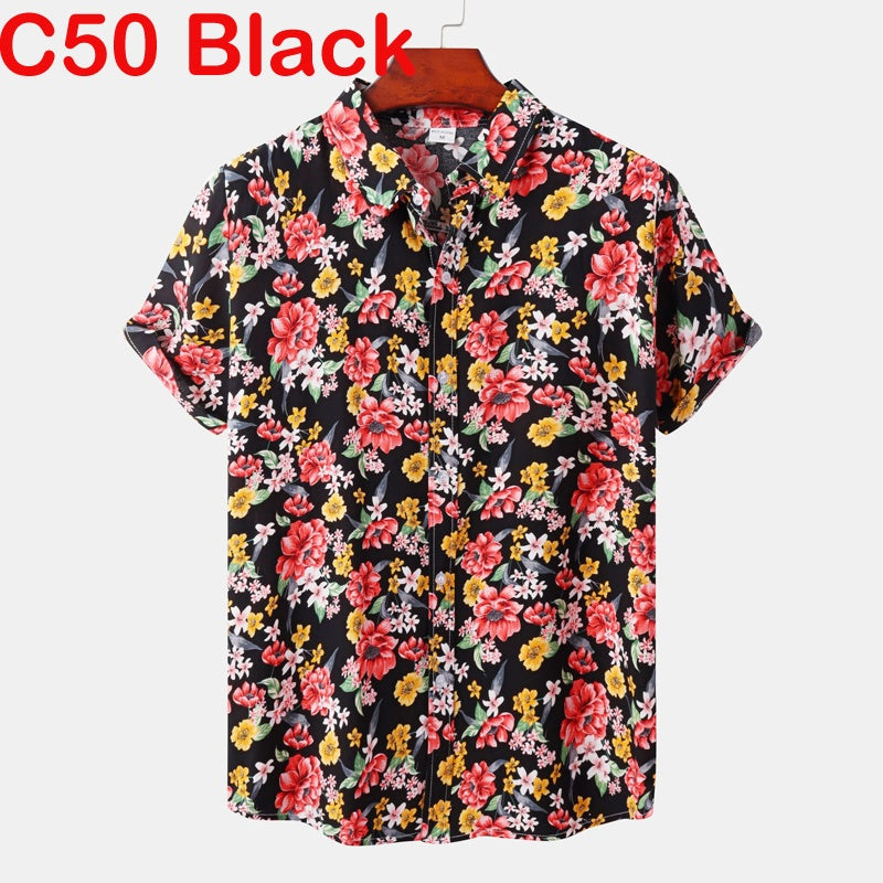Men's New Fashion Printed Shirt