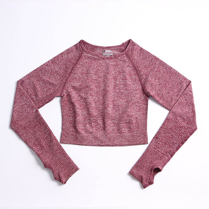 Seamless Knitted Yoga Clothes Women