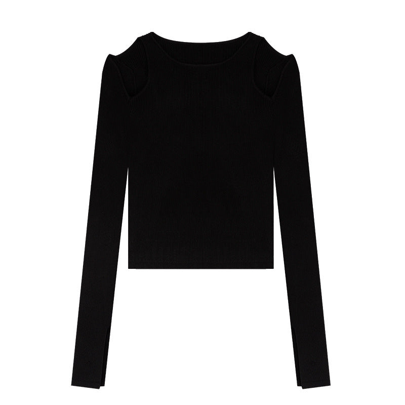 Black Strapless Top