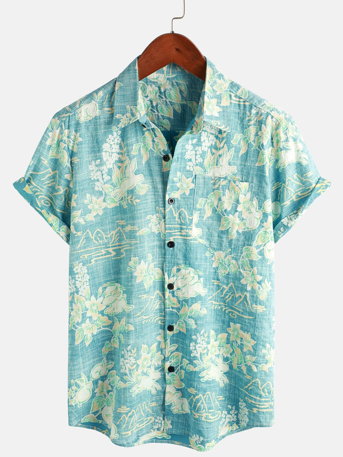 Printed Cardigan Shirt