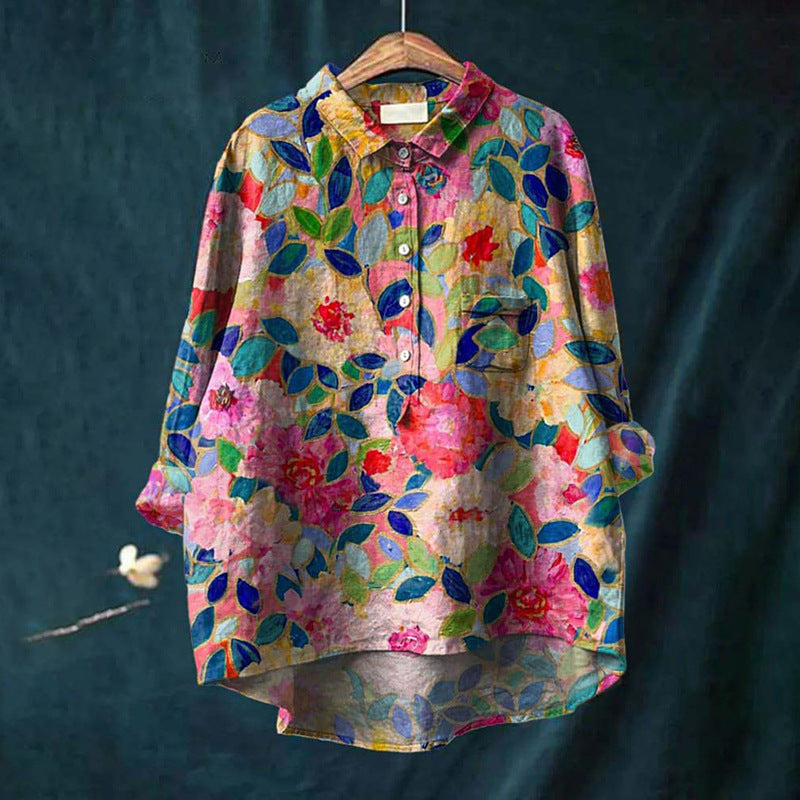 Flowers Women's Shirt