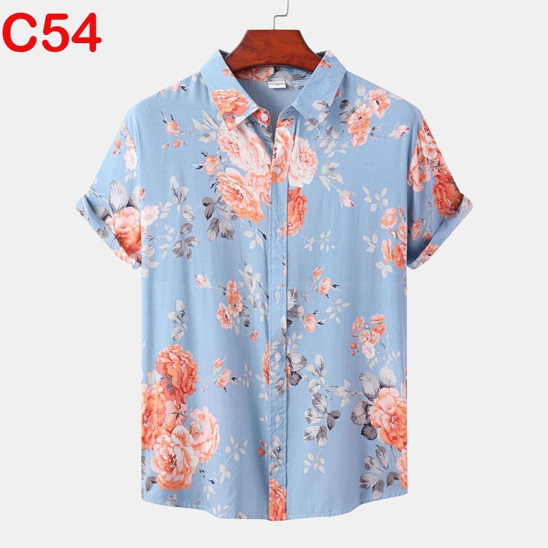 Men's New Fashion Printed Shirt