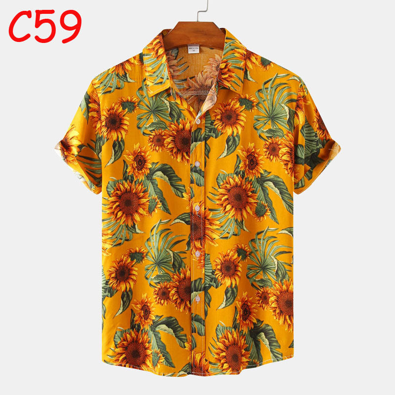 Men's New Fashion Printed Shirt