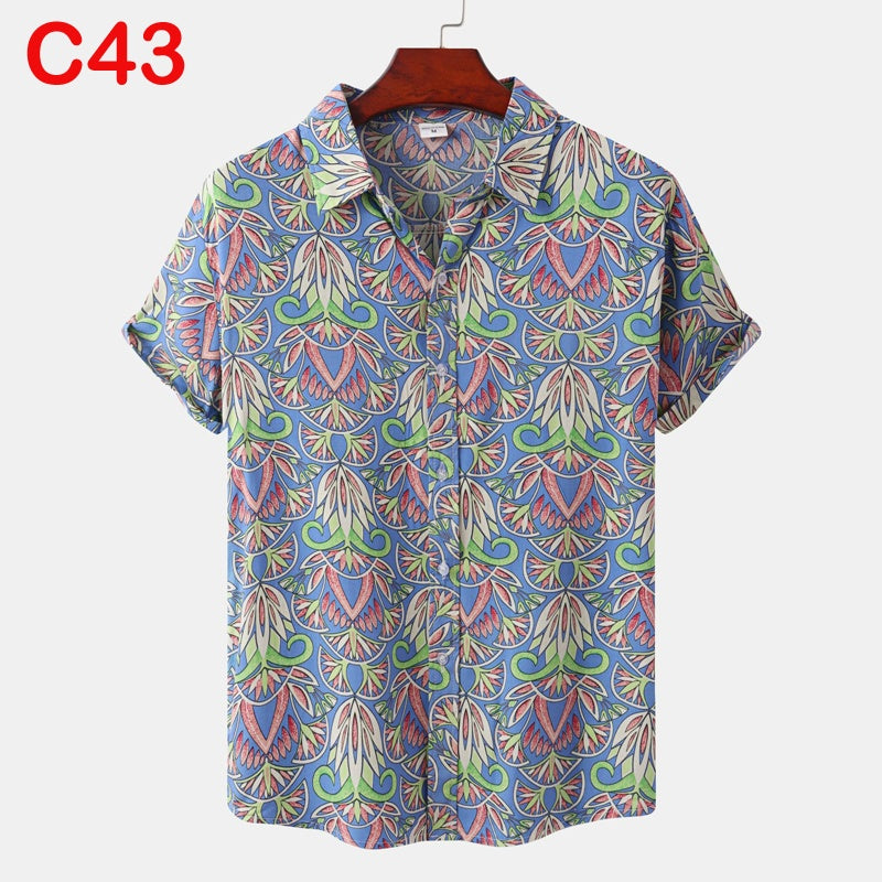 Men's New Fashion Printed Shirt