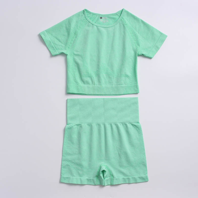 Seamless Knitted Yoga Clothes Women