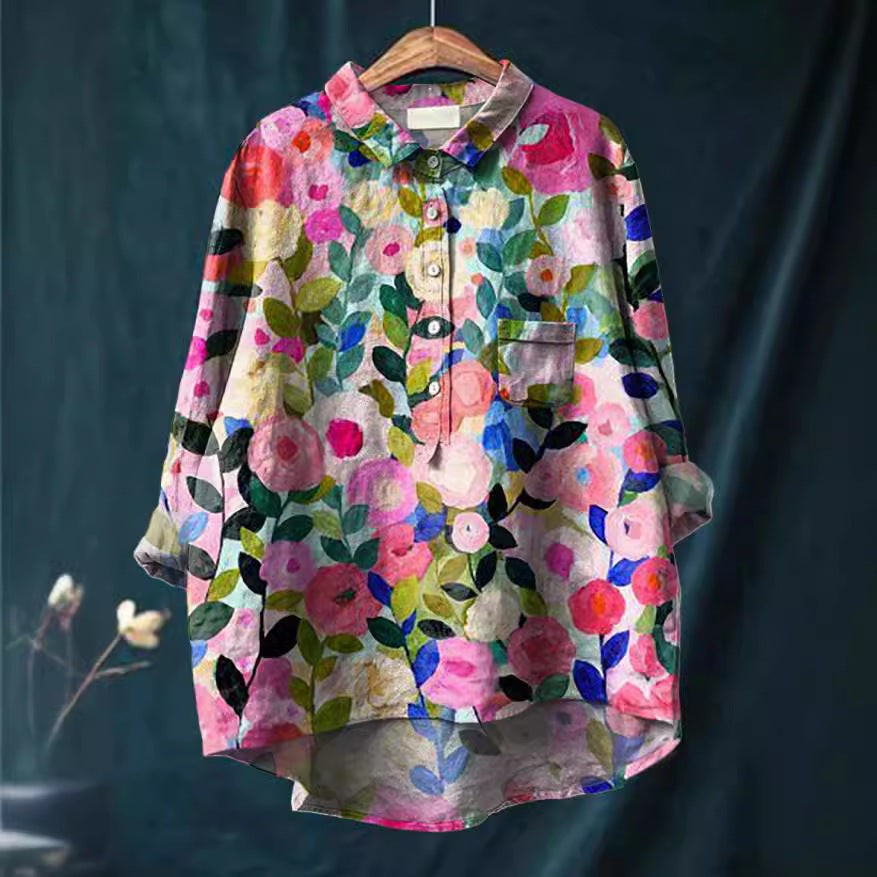 Flowers Women's Shirt