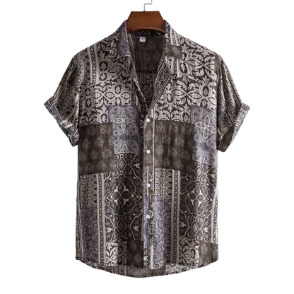 European Floral Shirt
