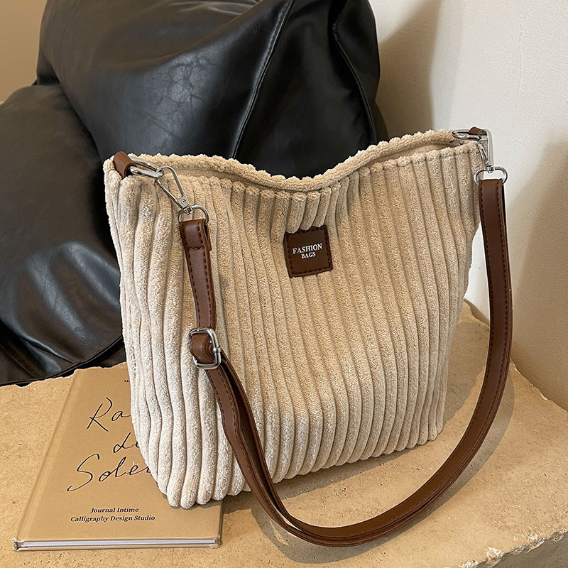 Corduroy Crossbody Bag