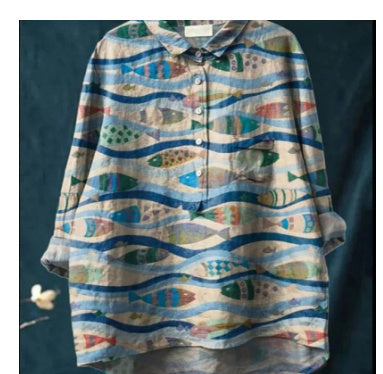 Linen Floral Animal Blouses
