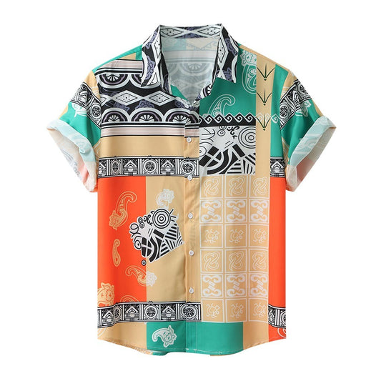 Loose short sleeve shirt