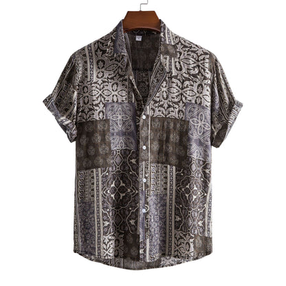 European Floral Shirt